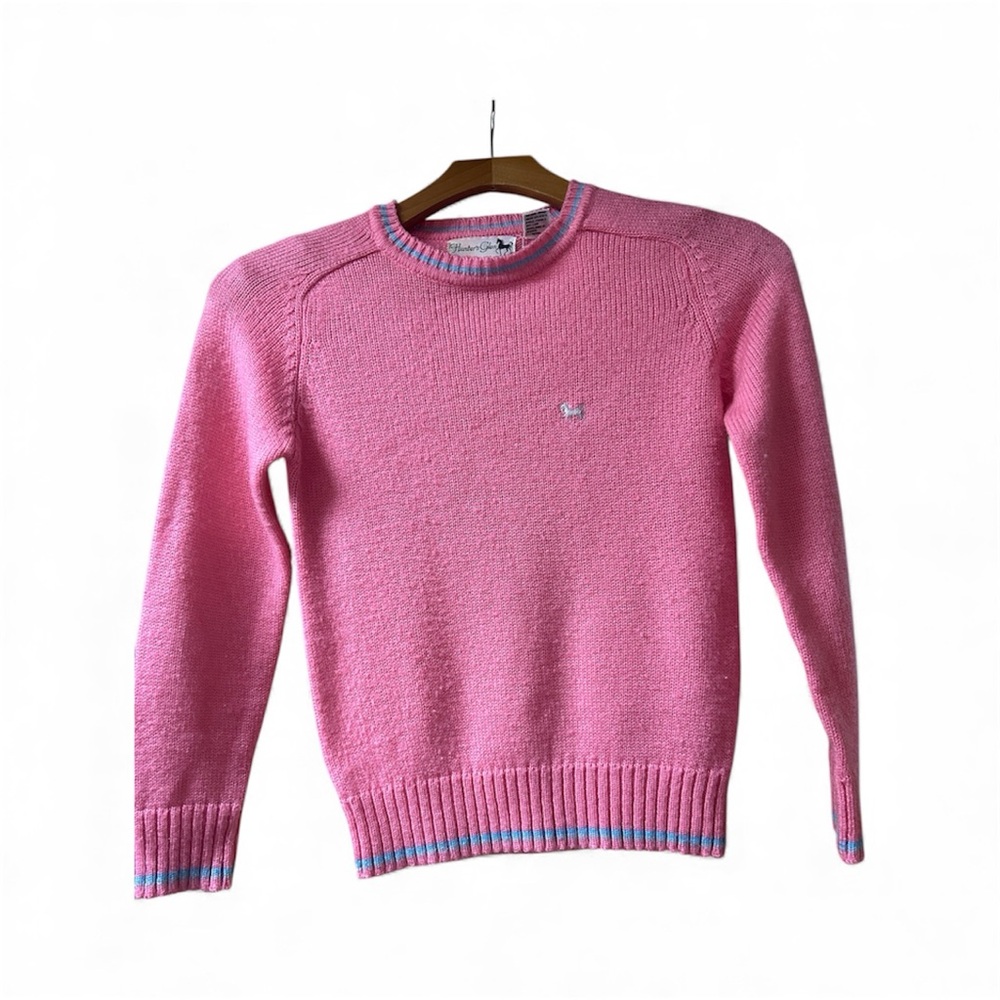 Vintage⭐️Hunters Glen Soft Pink 80’s Sweater size M